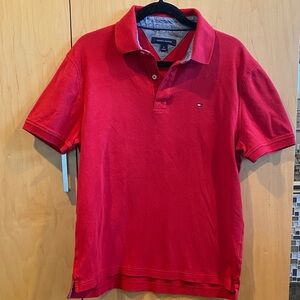 Tommy Hilfiger Vibrant Red Polo Shirt